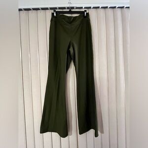 Green Flare Pants